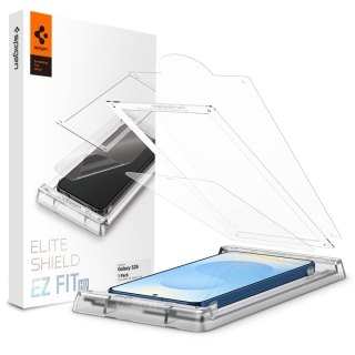 Szkło hybrydowe na Samsung Galaxy S25 ELITE SHIELD EZ FIT - przezroczyste SPIGEN
