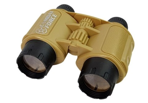 Zestaw Wojskowy z Akcesoriami Pistolet Nóż Lornetka Słuchawki Gwizdek Krótkofalówka Jasnozielony LEAN Toys