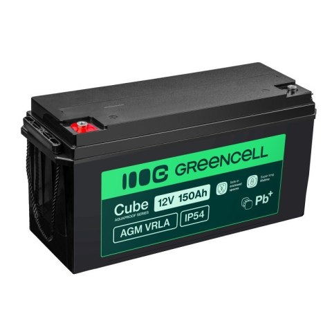 Akumulator AGM VRLA 12V 150Ah IP54 Green Cell