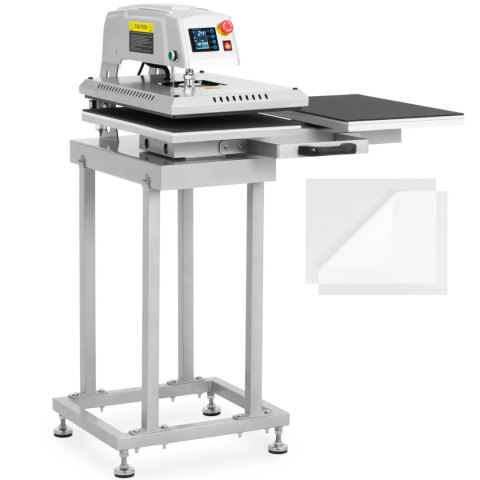 Prasa termotransferowa pneumatyczna podwójna 40x60 cm 2600 W MSW