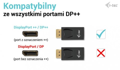 Adapter DisplayPort to HDMI (max 4K/30Hz) I-tec