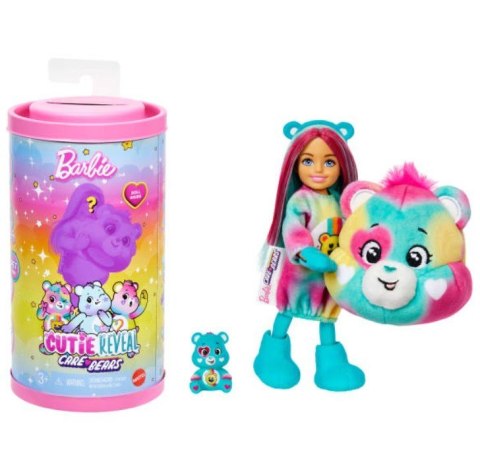 Lalka Barbie x Care Bears Cutie Reveal Chelsea mix Mattel