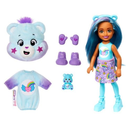 Lalka Barbie x Care Bears Cutie Reveal Chelsea mix Mattel