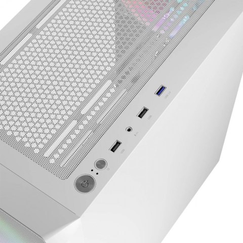 Obudowa Komputerowa Logic Portos ARGB Midi USB 3.0 Biała Logic Concept