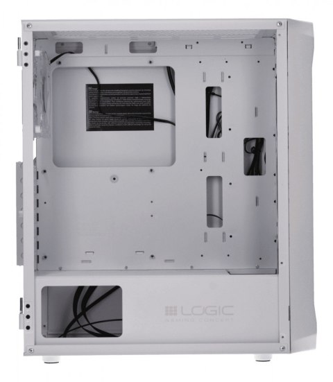 Obudowa Komputerowa Logic Portos ARGB Midi USB 3.0 Biała Logic Concept