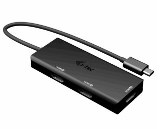 Stacja dokująca USB-C Triple 4K HDMI Video Adapter Power Delivery 100W I-tec
