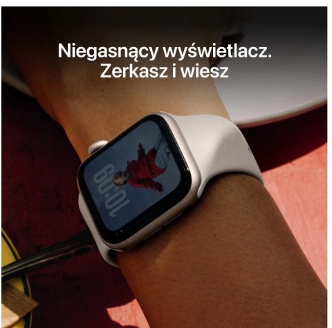 Watch SE 3 GPS koperta 44 mm z aluminium w kolorze północy, pasek sportowy w kolorze północy - rozmiar S/M Apple
