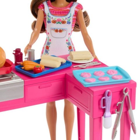 Zestaw lalka Barbie Kuchnia Teresy Przepis na przyjaźń Mattel