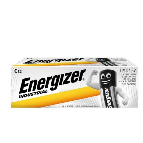 Bateria Industrial alkaliczna D LR20 12 szt. Bulk Energizer