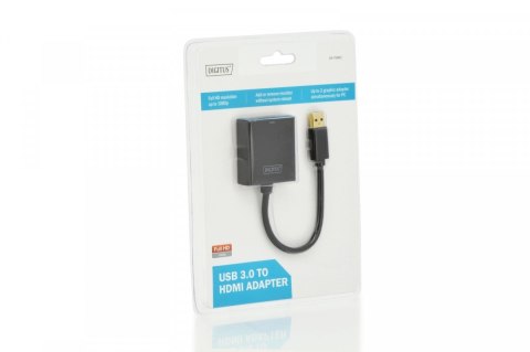 Adapter audio-video USB 3.0 do HDMI FHD 1920x1080p Dual Display Digitus