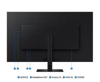 Monitor 37 cali ViewFinity S70D VA 3840x2160 UHD 16:9 1xHDMI 1xDP 5ms PinP/PbyP 60Hz płaski 2Yd2d (LS37D700EAUXEN) Samsung