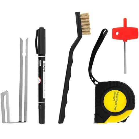 Nóż termiczny do cięcia styropianu tworzyw 250 mm 500C 250 W - zestaw MSW