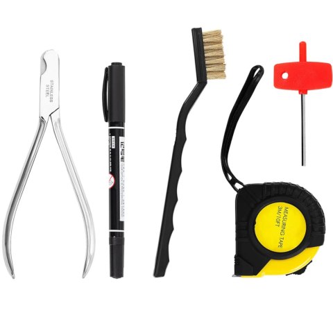 Nóż termiczny do cięcia styropianu z wycinarką do gniazdek 250 mm 500C 250 W - zestaw MSW