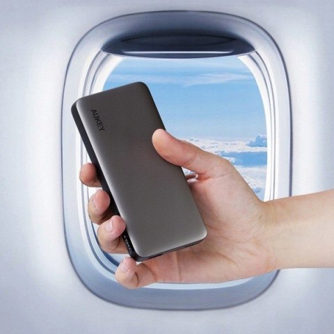 PB-Y41 Power Bank 10000mAh 30W 2xUSB PD 3.0 QC 3.0 LED AUKEY