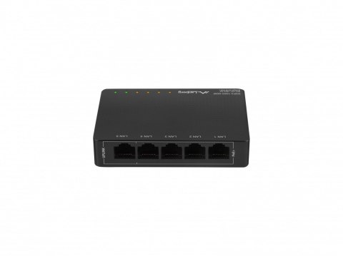 Switch POE + Desktop 5 port 1GB DSP3-1005-60W Lanberg