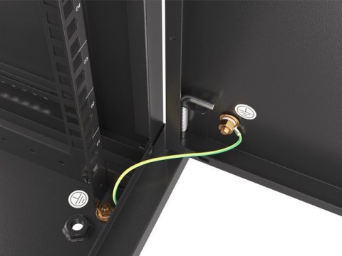 Szafa wisząca 19 9U 600x600 cz WF01-6609-00B Lanberg