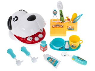 Chory ząbek dentysta zwierząt pies piesek zabawa wylecz zęba nauka weterynarz Kik Sp. z o. o. Sp. k.