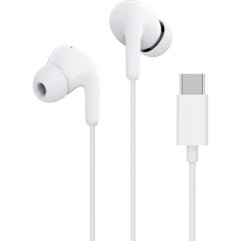 Słuchawki przewodowe douszne z pilotem Xiaomi BHR8931GL USB-C - białe XIAOMI