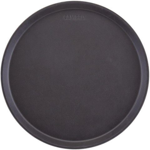 Taca kelnerska antypoślizgowa CAMBRO Camtread okrągła 35.5cm - czarna CAMBRO