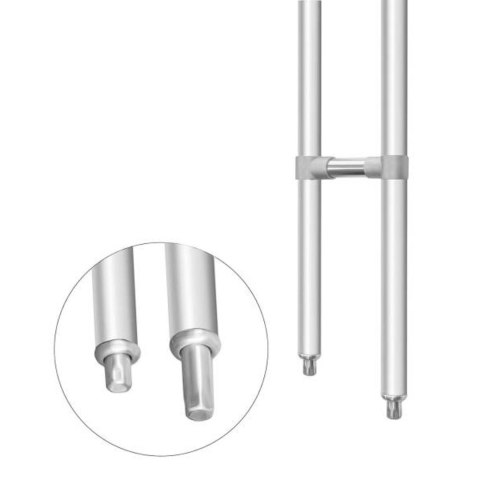 Zlew gastronomiczny ze stali nierdzewnej basen 3 komorowy 100x50cm Royal Catering