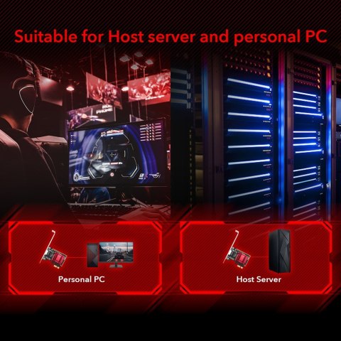 Karta sieciowa PE25 2.5 Gb PCI-E Cudy