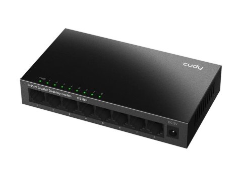 Przełącznik GS108 8xGE metalowa obudowa Cudy