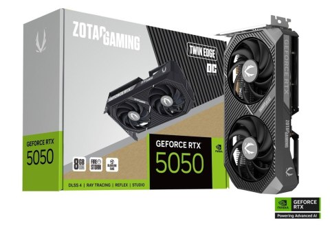 Karta graficzna GeForce RTX 5050 TWIN EDGE OC 8GB GDDR6 128bit 3DP/HDMI ZOTAC