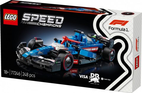 Klocki Speed Champions 77246 Bolid F1 Visa Cash App RB VCARB 01 LEGO