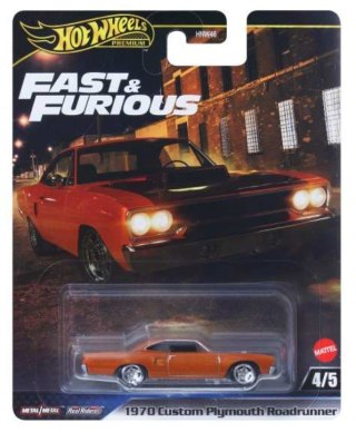 Pojazd Szybcy i Wściekli, 70 PLYMOUTH ROADRUNNER Hot Wheels