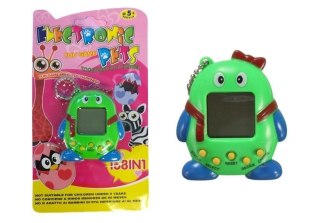 Elektroniczne Zwierzątko Tamagotchi z Kokardką Zielone LEAN Toys