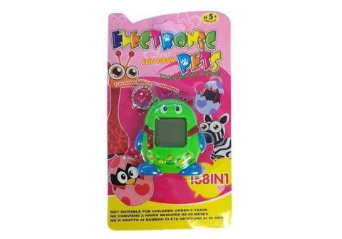 Elektroniczne Zwierzątko Tamagotchi z Kokardką Zielone LEAN Toys