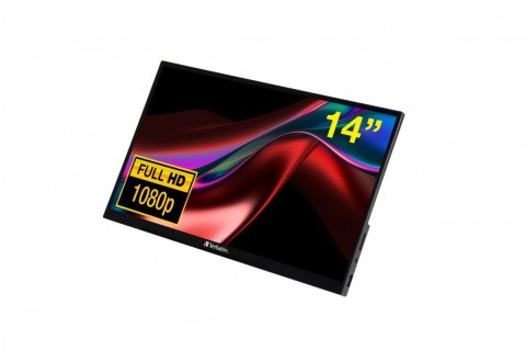 Przenośny Monitor dotykowy PMT-14 Full HD Verbatim