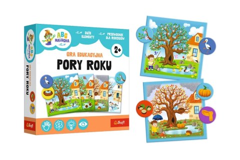 Gra edukacyjna Pory Roku ABC Malucha Rodzina Treflików Trefl 02906 Trefl Gry