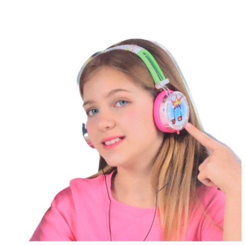 Zestaw Kreatywny Słuchawki Nauszne Do Ozdabiania Przewodowe DIY LEAN Toys