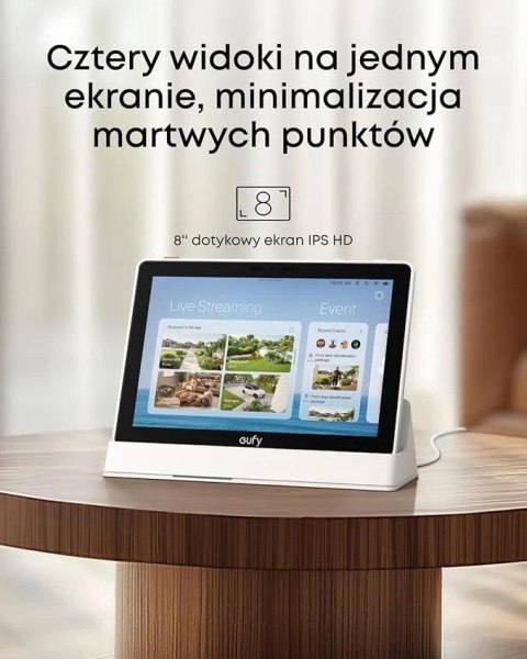Ekran Smart Display E10 czarny+biały Anker