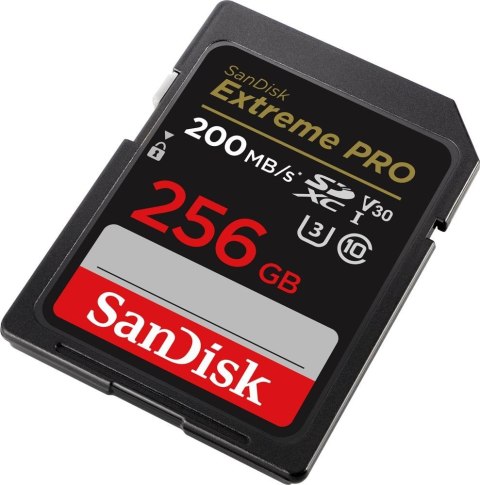 Karta pamięci Extreme Pro SDXC 256GB 200/140 MB/s V30 UHS-I SanDisk
