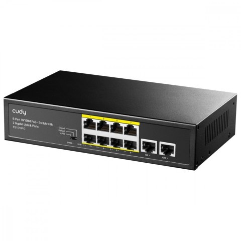 Przełącznik FS1010PG 8xFE PoE+ 120W 2xGigabit Uplink Cudy