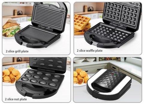 Opiekacz do kanapek / sandwich 3w1 MR-709 Feel-Maestro