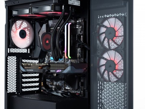 Komputer E-Sport GB550T-CR10 Ryzen 7 5800X/16GB/1TB/RX 9060 XT 16GB/W11H OPTIMUS