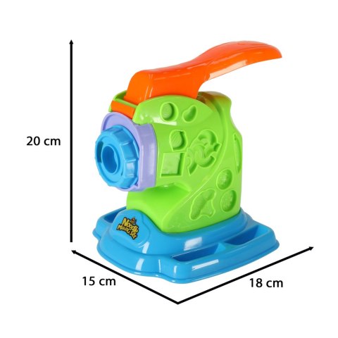 Ciastolina plastelina makaron maszynka makaronowa ciasto masa plastyczna z akcesoriami Kik Sp. z o. o. Sp. k.