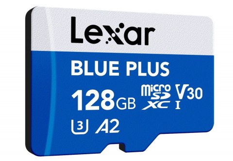 Karta pamięci microSD 128GB C10 A2 U3 V30 170MB/s Blue Plus Lexar