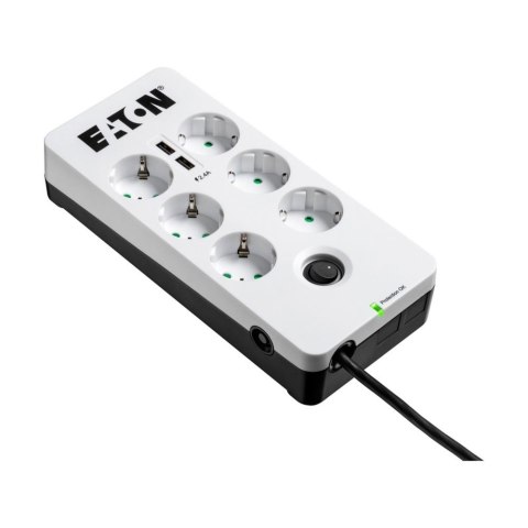 Listwa zasilająca Protection Box 6 USB DIN Eaton
