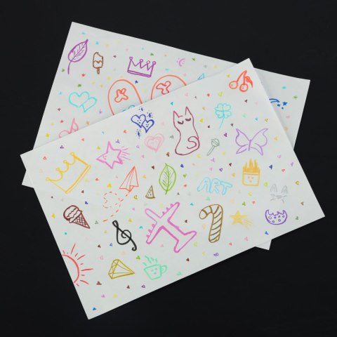 Markery akrylowe do tkanin kamieni pisaki flamastry mazaki wodoodporne DIY 48 szt. Kik Sp. z o. o. Sp. k.