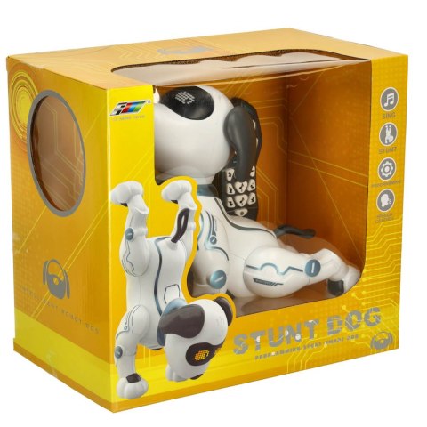 Pies piesek interaktywny zdalnie sterowany na pilota RC robot skacze śpiewa Kik Sp. z o. o. Sp. k.