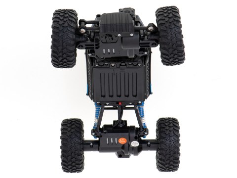 Samochód zdalnie sterowany na pilota RC Rock Crawler HB 2,4GHz 1:18 niebieski Kik Sp. z o. o. Sp. k.
