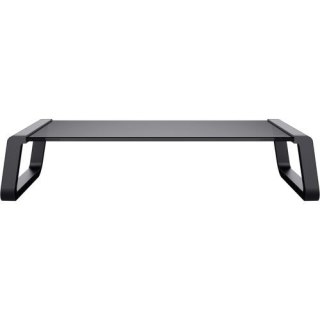 Podstawka pod monitor MONTA GLASS czarna Trust