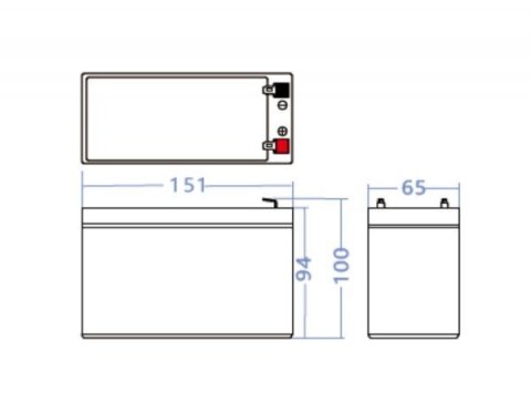 Akumulator AGM VRLA 12V 8Ah Green Cell