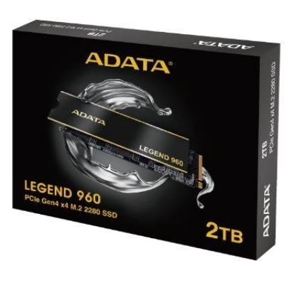 Dysk SSD Legend 960 2TB PCIe 4x4 7.4/6.8 GB/s M2 Adata