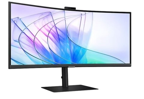 Monitor 34 cale ViewFinity S65VC VA 3440x1440 UWQHD 21:9 1xHDMI 1xDP 1xUSB-C 90W 2xUSB-A LAN 5ms HAS Webcam głośniki zakrzywiony Samsung