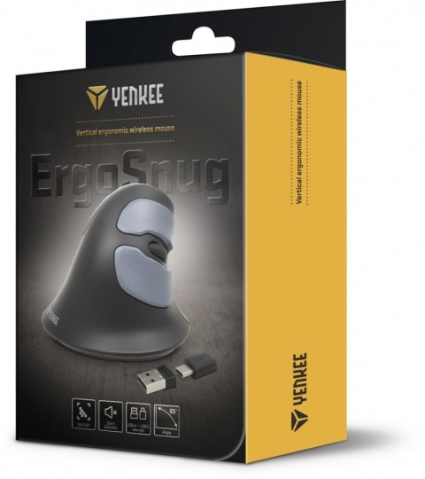 Mysz ergonomiczna pionowa YMS 50350 ERGO USB A , USB C YENKEE
